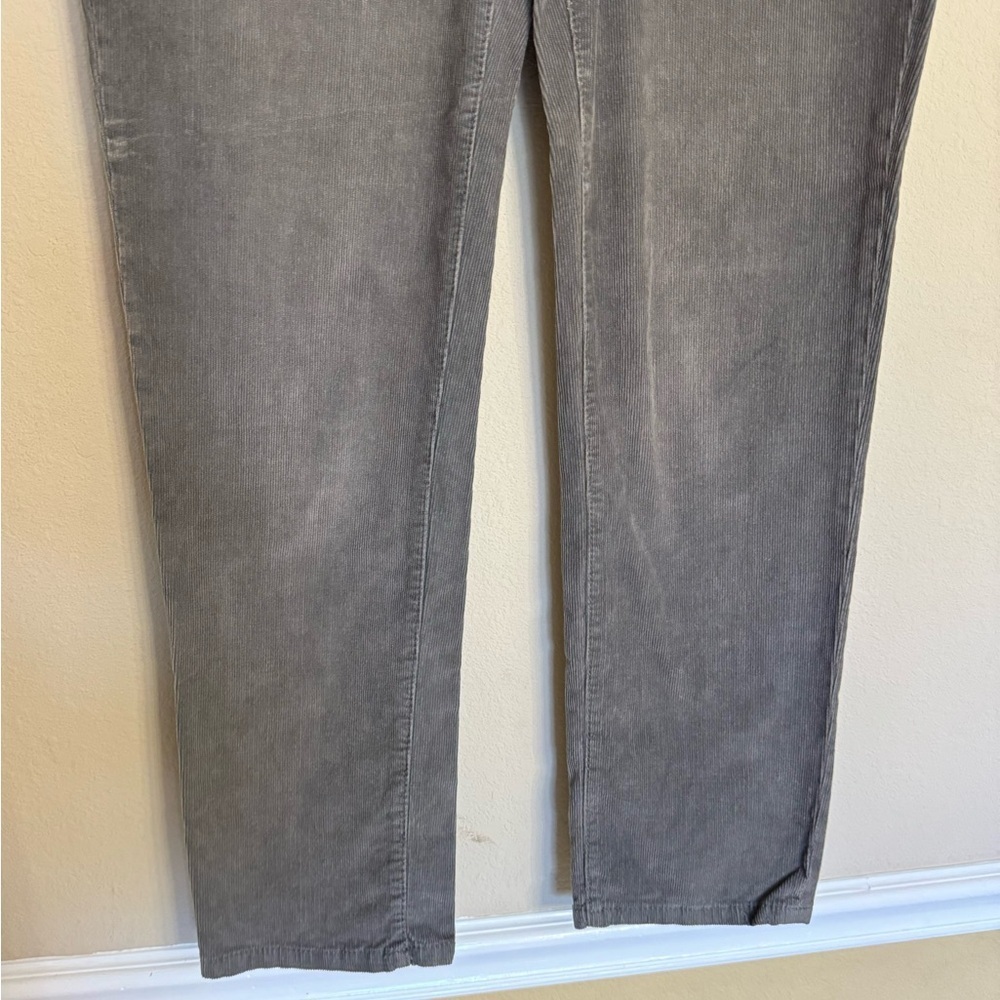 BDG Gray Corduroy Pants Size 31 Ankle Cigarette Stretch 34 x 29 Minimalist - Picture 8 of 16